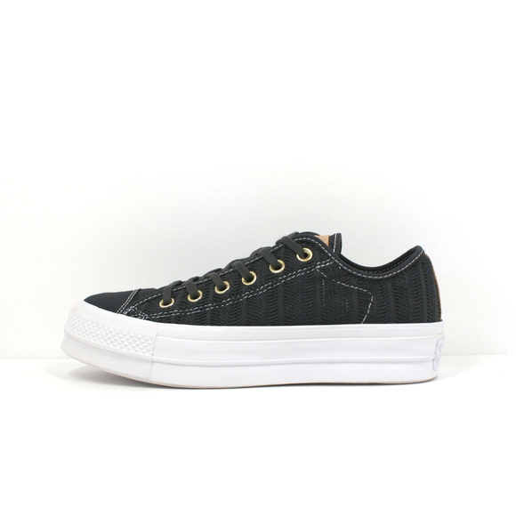 Converse LIFT Low Top Sneakers Almost Black NEW - Picture 3 of 4